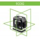 KAPRO 933G kryžminių linijų lazeris Green 3D NUCLEO mini